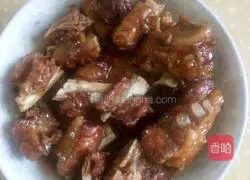 Waterless Illustration of how to make baked pork ribs 8