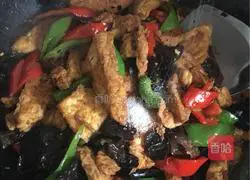 Illustration of how to make special roasted tofu 10