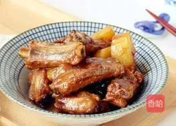 Illustration of Potato Stewed Pork Ribs 12
