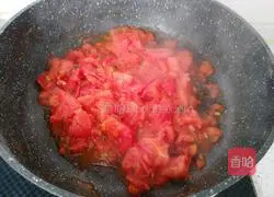 Illustration of how to make scrambled eggs with tomatoes 9