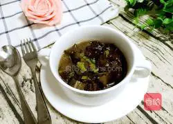 Illustration of how to cook sea cucumber with green onions 6