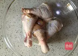 Illustration of braised chicken legs 1