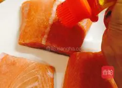 Illustration of how to make pan-fried salmon 2