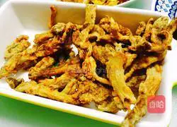 Illustration of how to make fried fresh mushrooms 8