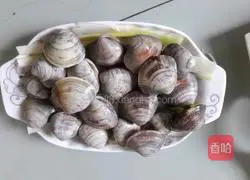 Illustration of how to make steamed clams 3