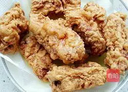 Illustration of how to make fried pork ribs 16