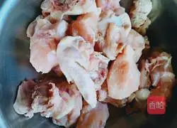 Illustration of how to make large plate chicken 2