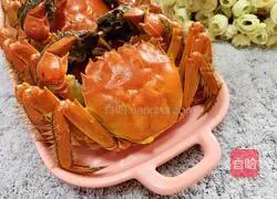 Illustration of how to make steamed crabs 5