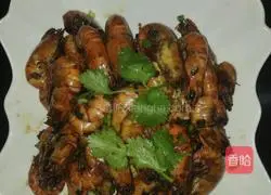 Illustration of how to fry shrimps in oil 9