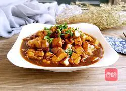 Illustration of how to cook tofu with mushrooms and minced meat 16