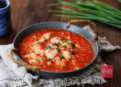 Illustration of how to make tomato dragon fish 14