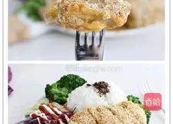 Illustration of how to make liquid chicken steak 4