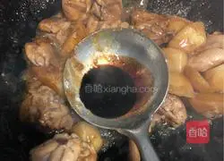 Soy Sauce Potato Stewed Chicken Illustration of how to make blocks 12