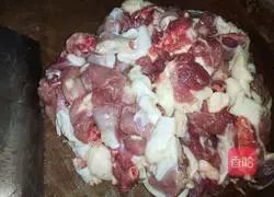 Huaihua edamame Illustration of how to make fried duck 1