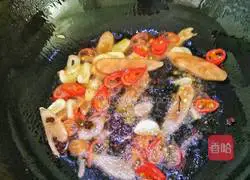 Illustration of how to stir-fry liver and kidney 6