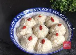 Illustration of how to make winter melon meatballs 18