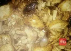 Illustration of how to make mushroom tofu 7