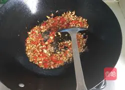 Illustration of how to make steamed shrimp with garlic 6