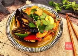 Simple version of curry seafood recipe 10