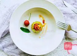 Illustration of how to make bitter melon stuffed with meat 7