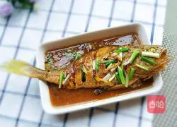 Illustration of Braised Yellow Croaker 9