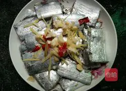 Illustration of steamed hairtail 5