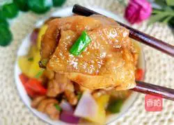 Illustration of how to make braised chicken legs 2