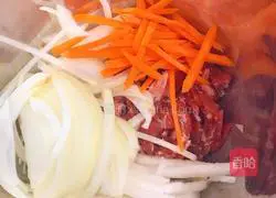 Illustration of Korean stir-fried beef 2