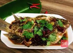 Illustration of Braised Fushou Fish 11 