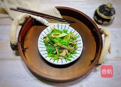 Illustration of how to make refreshing fried belly with spicy pepper 10