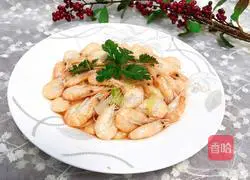 Illustration of how to make salted white shrimp 10