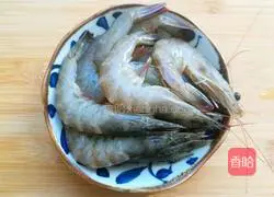 Illustration of Braised Prawns 1