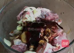 tempeh Illustration of how to make steamed pork ribs 4