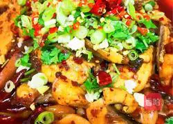 Illustration of how to make hot pot fish 11