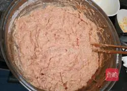 Illustration of how to make fried white radish and meatballs (cake) 5