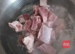 Illustration of how to make spareribs 1