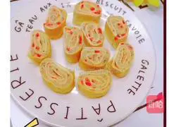 Illustration of how to make tofu skin shrimp rolls 7