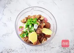 [Lantern Festival on the 15th day of the first lunar month] Illustration of how to make glutinous rice balls with mushrooms and pork 4