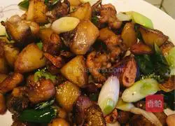 Potato Roast Chicken.(Meal for 2 people) Recipe 23