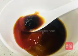 Illustration of how to make sweet and sour poached eggs 4