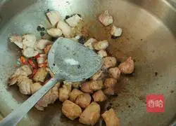 Illustration of how to make black bean stew 5