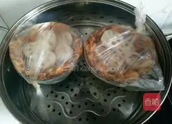 Illustration of how to make steamed pork with rice flour 6