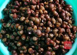 Illustration of how to make fried snails with sour bamboo shoots 4