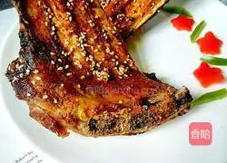 Cumin Illustration of grilled lamb chops 7