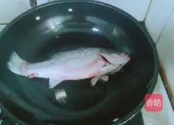 Illustration of braised seabass 2