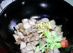 Illustration of how to make Sichuan twice-cooked pork 5