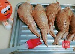 Illustration of how to make chicken wings with rice 9