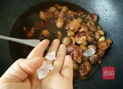 Illustration of Braised Chestnut Chicken Nuggets 13