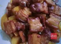 Illustration of how to make braised pork 6