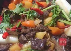 Casserole Beef Tendon Recipe Illustration 9